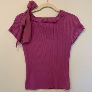 Girl's Ribbed Sweater   